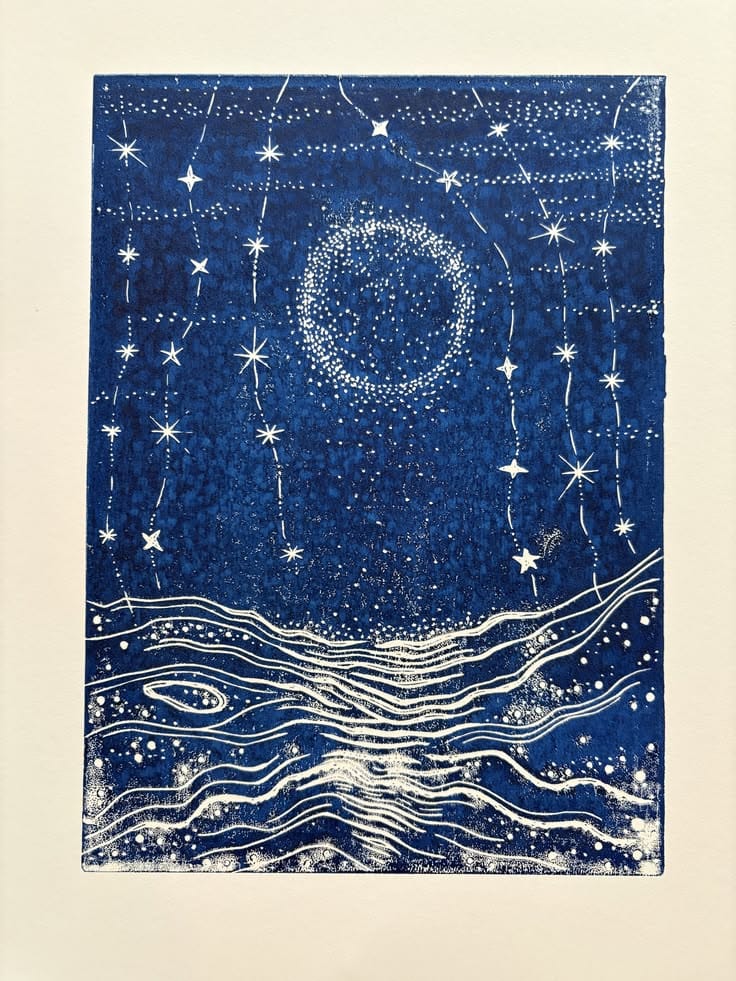 Moonlit Sea